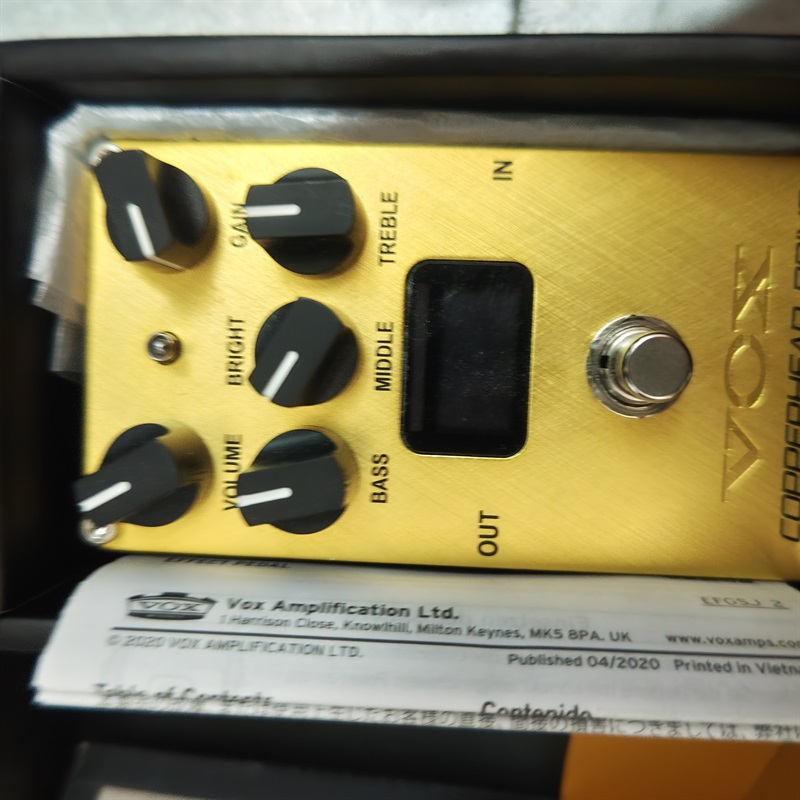 VOX COPPERHEAD DRIVEの画像
